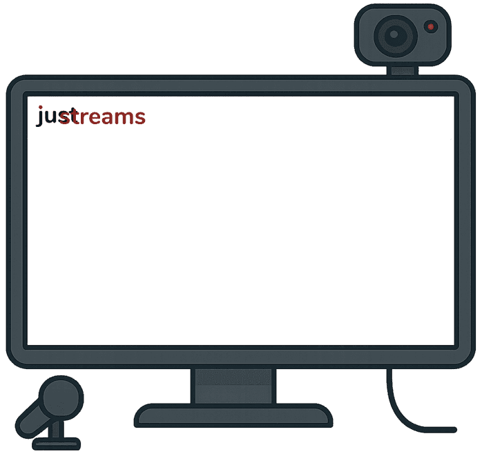 monitor showing a payout from a live stream